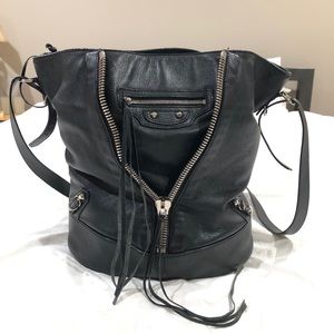 2015 Papier Balck Bucket Bag